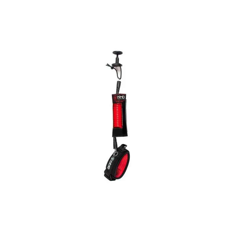 Vente Directe Leash de Bodyboard NMD Pro Biceps Red/Black