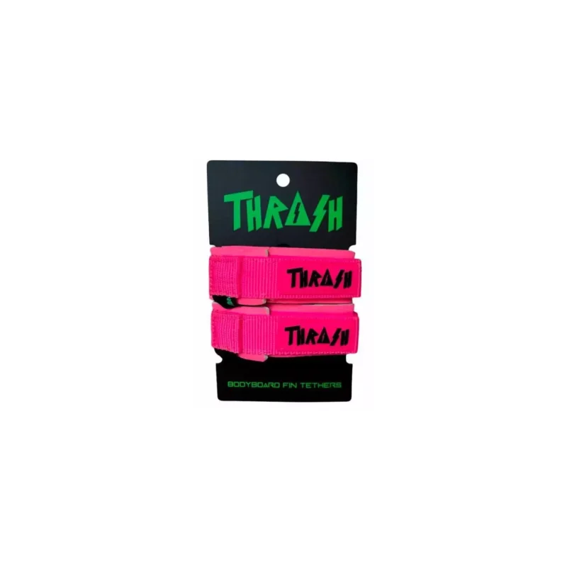 Promotion Leash de palmes de bodyboard Thrash V-Grip Pink