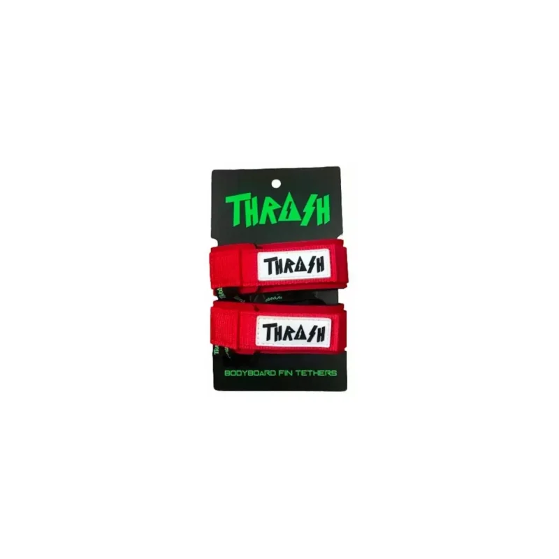 Promotion Leash de palmes de bodyboard Thrash V-Grip Red