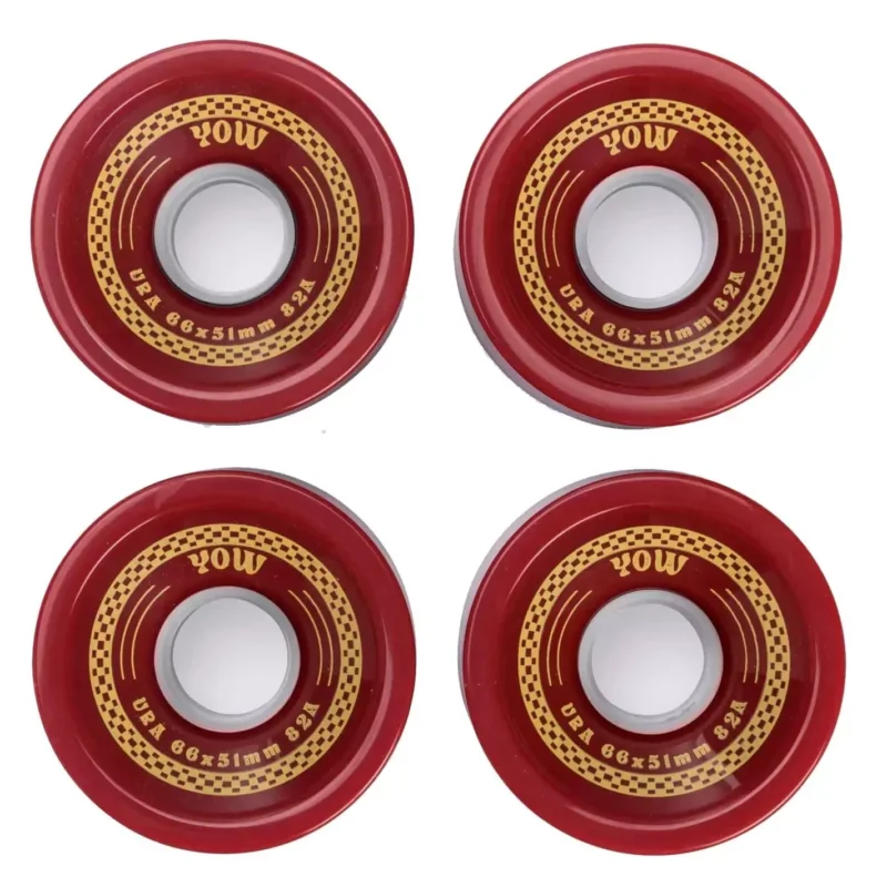 Roues Yow URA 66mm 82a Ketchup Meilleur Prix