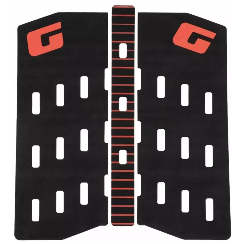 Pas Cher Pad de surf Gorilla Mid Deck Kick Black/Red