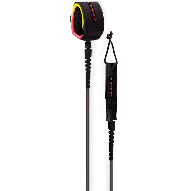 Expédition Rapide Leash quiksilver Highline Comp Smaller Waves Black/Multi