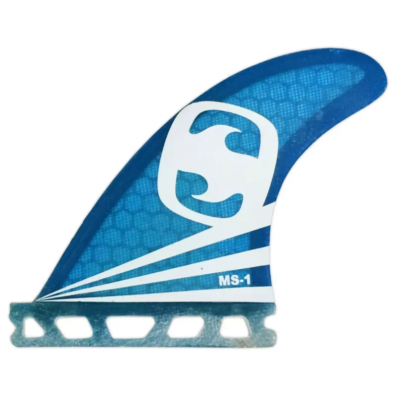 Acheter En Ligne Ailerons de surf Mundo-surf MS-1 Core Lite Single Tab Blue