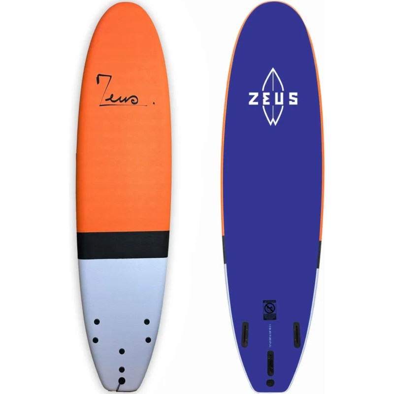 Nouvelle Collection Planche de Surf Zeus Fuego 7‘ EVA Orange