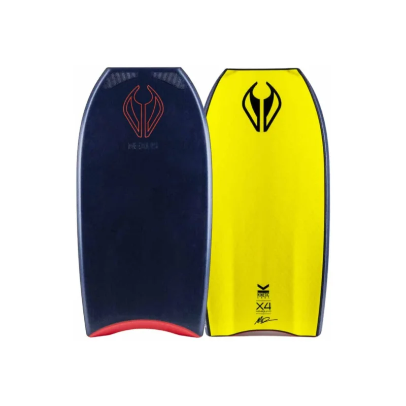 Planche de bodyboard NMD Nexus Kinetic PP X4 Midnight Blue/Yellow Quantité Limitée