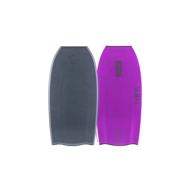 Vente Flash Planche de bodyboard Pride Heartbreaker PP Radial SDC Varial Bat Grey/Purple