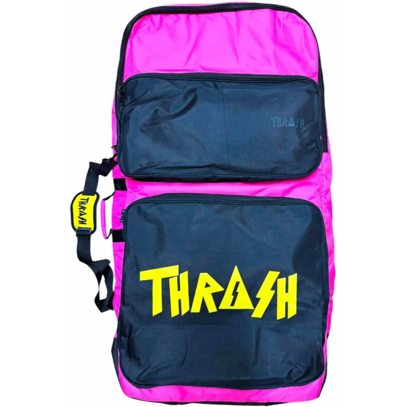 Satisfait Ou Remboursé Housse bodyboard Thrash Travel Padded Bag Pink/Black