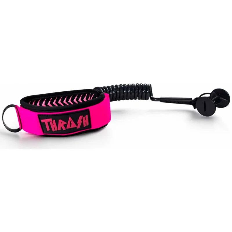 Petit Prix Leash de bodyboard Thrash Biceps V-Grip XL Grey/Pink