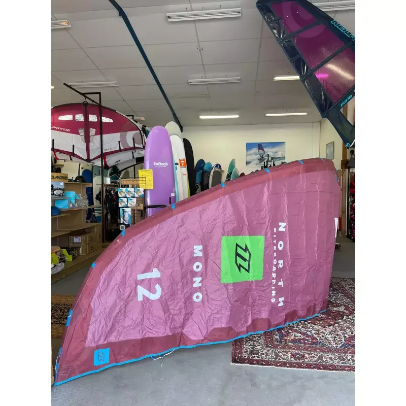 Authentique Aile de kitesurf NORTH Mono 12m 2019 Occasion C