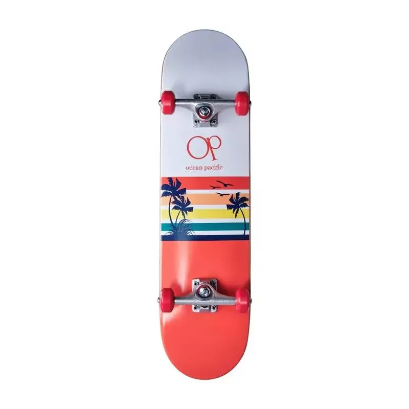Skate OCEAN PACIFIC Sunset Blanc/Rouge) 8.0 Prix Promo