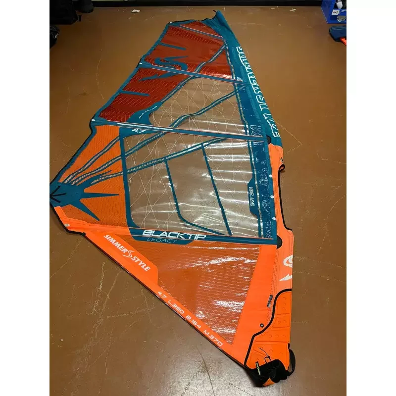 Voile Windsurf SIMMER STYLE Blacktip Legacy 4.7 Occasion C Paiement Sécurisé