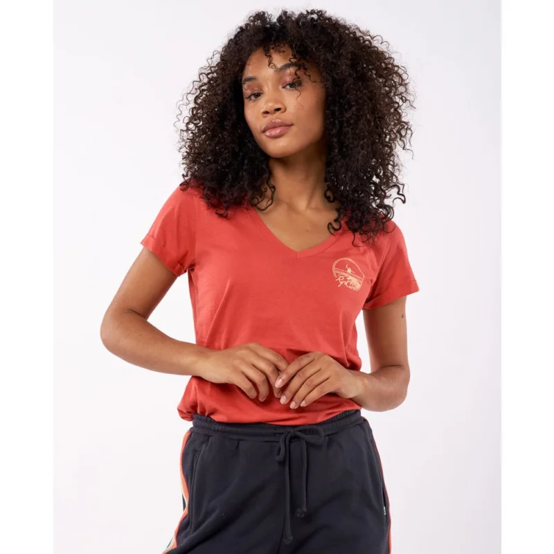 T-SHIRT RIP CURL RE ENTRY Retour Gratuit