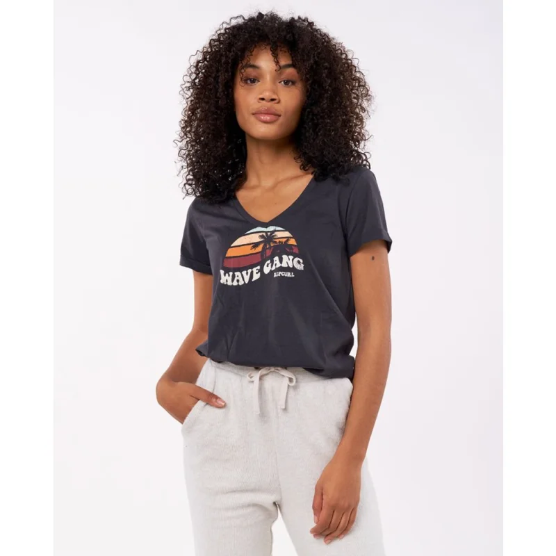T-SHIRT RIP CURL MELTING WAVES Acheter Direct