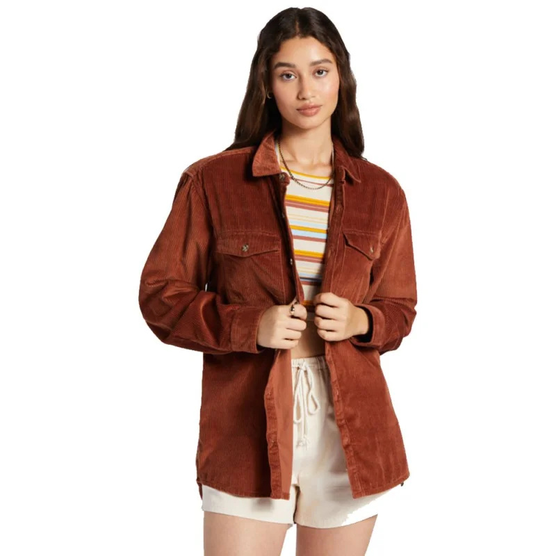 CHEMISE ROXY LET IT GO CORD Promotion Saisonnière