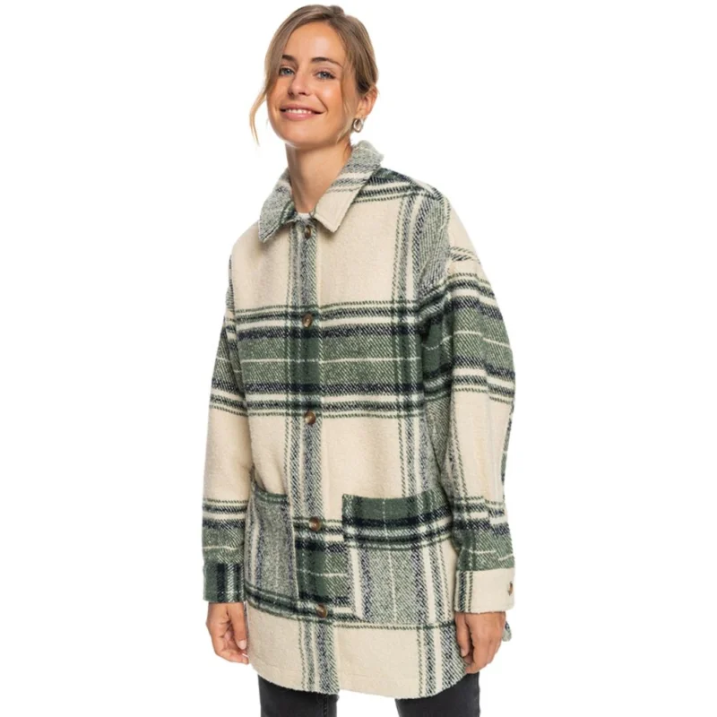 MANTEAU ROXY CHECK IT OUT Bon Marché