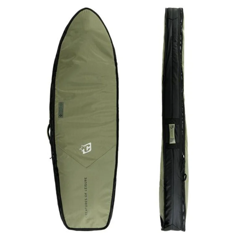 Populaire HOUSSE CREATURES DOUBLE FISH 6‘3‘‘ - MILITARY/BLACK