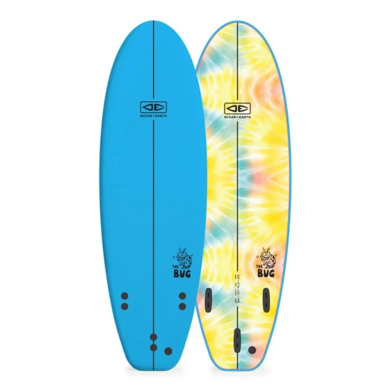 Remise PLANCHE DE SURF OCEAN EARTH THE BUG 5‘2‘‘