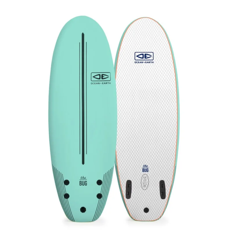 PLANCHE DE SURF OCEAN EARTH THE BUG 4‘8‘‘ - MINT Bon Marché