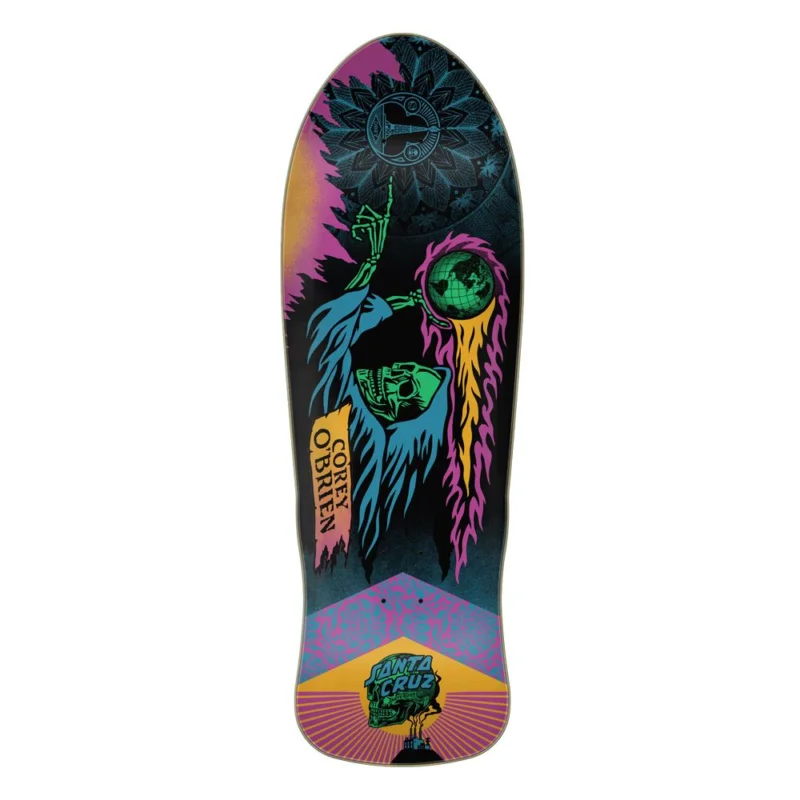 Certifié PLANCHE DE SKATE SANTA CRUZ OBRIEN REAPER BY SHEPARD FAIREY 9.85‘‘