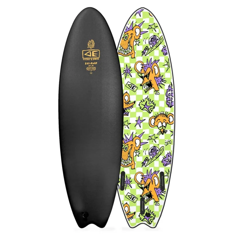 PLANCHE DE SURF OCEAN EARTH BRAINS EZI-RIDER 6‘0‘‘ Acheter Direct