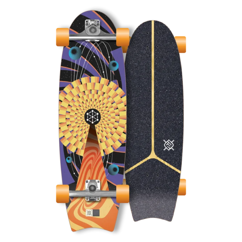 SURF SKATE FLYING WHEELS UNIVERSE 31" Vente Flash