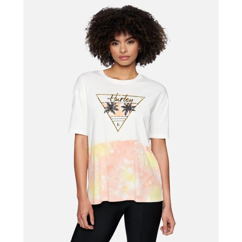 T-SHIRT HURLEY PERSEA BOYFRIEND Pas Cher