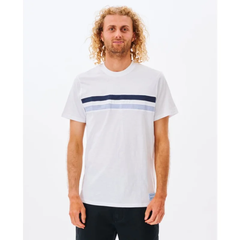 Authentique T-SHIRT RIP CURL SURF REVIVAL STRIPE