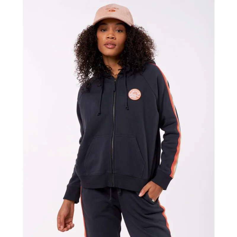 CAPUCHE RIP CURL FULL ZIP STRIPED RIB Must-Have