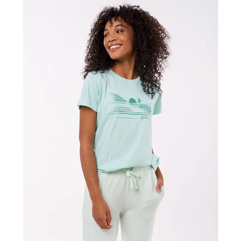 T-SHIRT RIP CURL RE-ENTRY Livraison Express