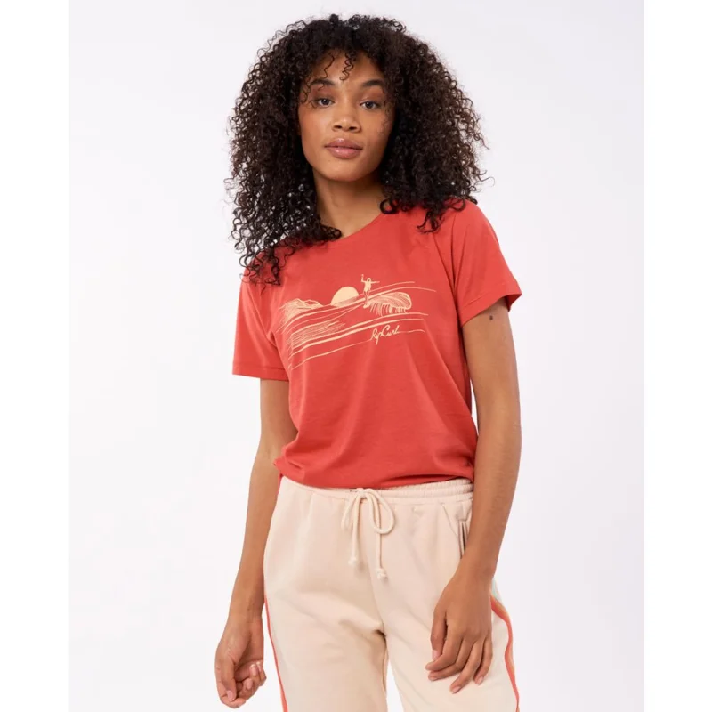 T-SHIRT RIP CURL RE-ENTRY Quantité Limitée