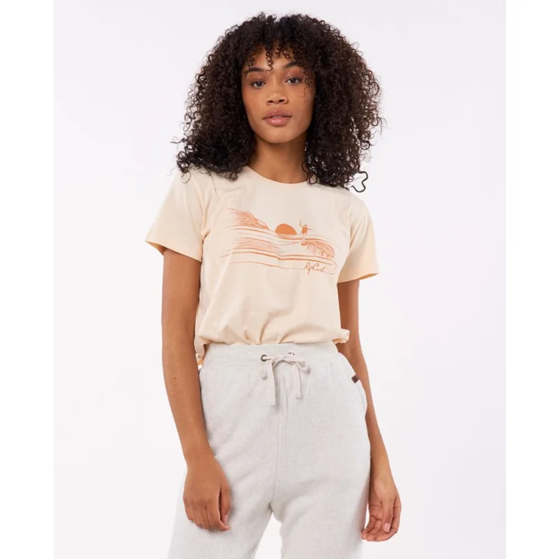 T-SHIRT RIP CURL RE-ENTRY Promotion Saisonnière