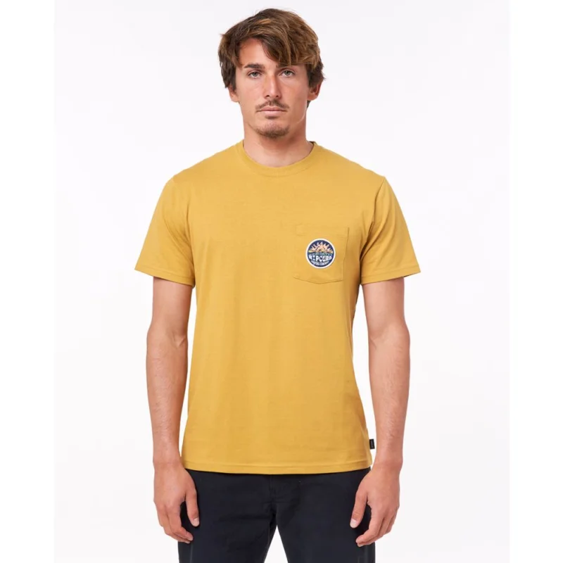 T-SHIRT RIP CURL HORIZON BADGE Authentique