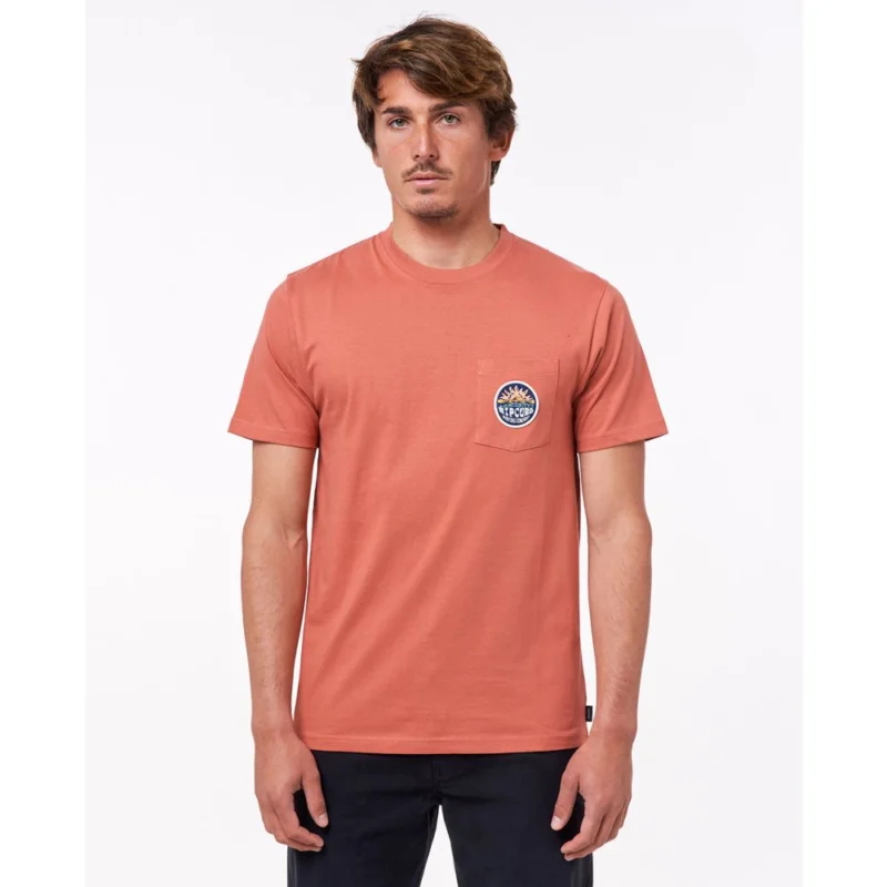 T-SHIRT RIP CURL HORIZON BADGE Vente Directe