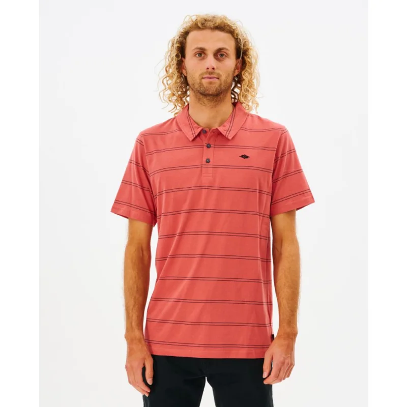 Remise POLO SHIRT RIP CURL PLAIN STRIPE