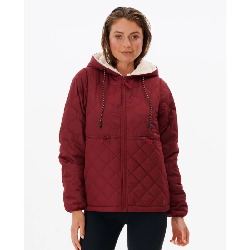 Dernier Modèle MANTEAU RIP CURL ANTI-SERIES ANOETA QUILTED