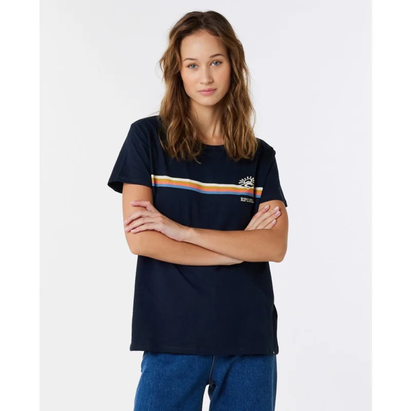 Offre Limitée T-SHIRT RIP CURL MELTING WAVES