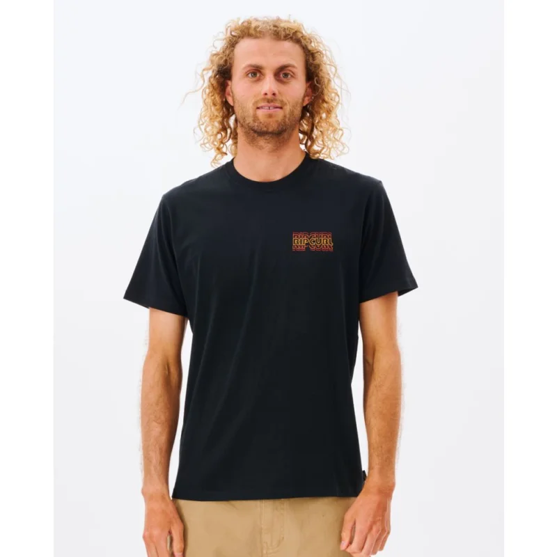 Vente Flash T-SHIRT RIP CURL SURF REVIVAL REPEATER