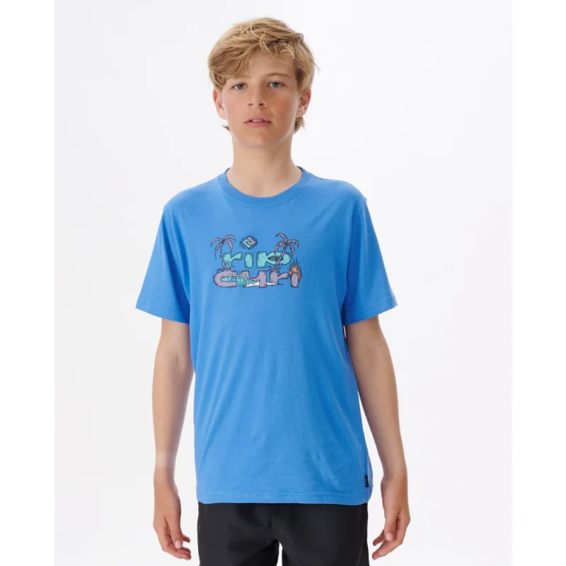 T-SHIRT RIP CURL COSMIC TIDES BARREL Acheter Direct