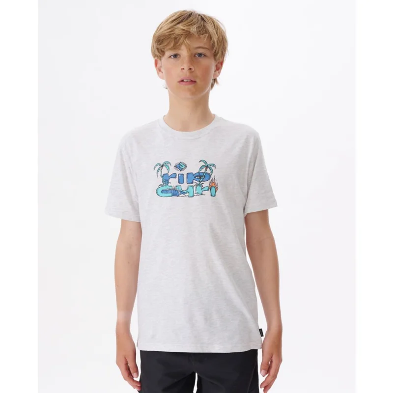 T-SHIRT RIP CURL COSMIC TIDES BARREL Offre Exclusive