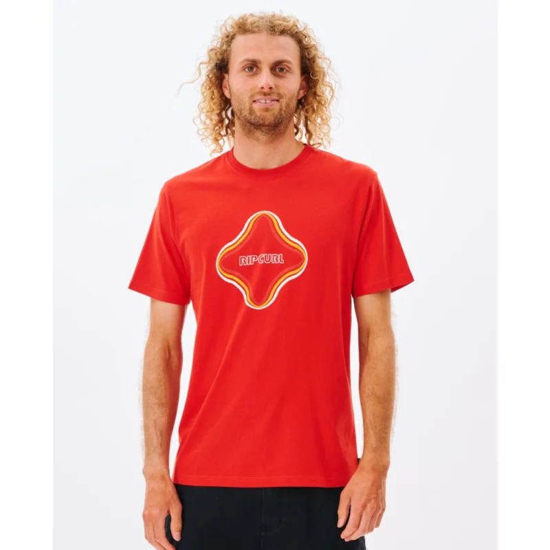 T-SHIRT RIP CURL SURF REVIVAL VIBRATIONS Top Vente