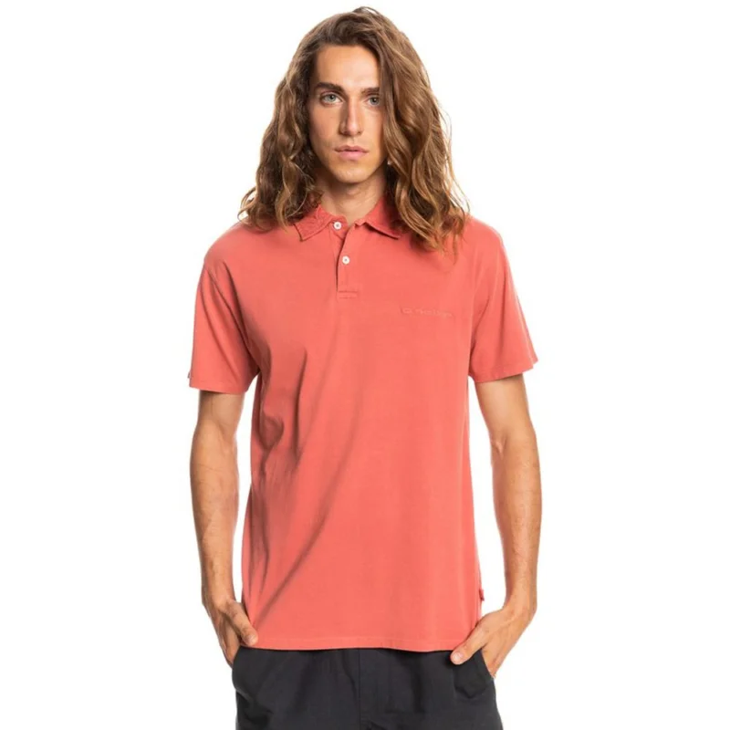 POLO SHIRT QUIKSILVER NATURAL DYE Prix Choc