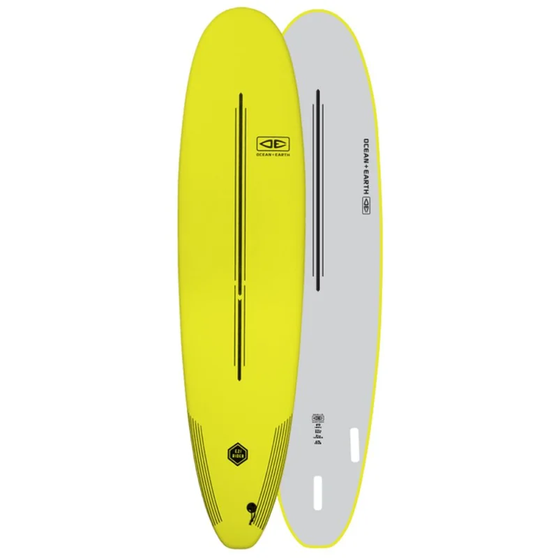 PLANCHE DE SURF OCEAN EARTH EZI RIDER 7‘6‘‘ - LIME Achetez Aujourd'hui