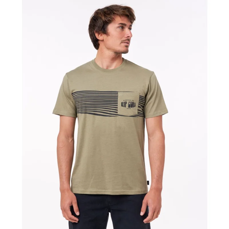 T-SHIRT RIP CURL THE POUNCHER Solde