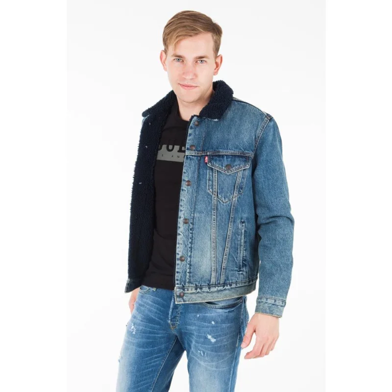 Solde MANTEAU LEVIS TYPE 3 SHERPA TRUCKER