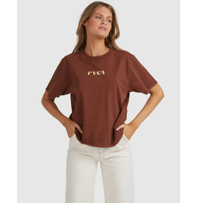 Pas Cher T-SHIRT RVCA GOGO EASY