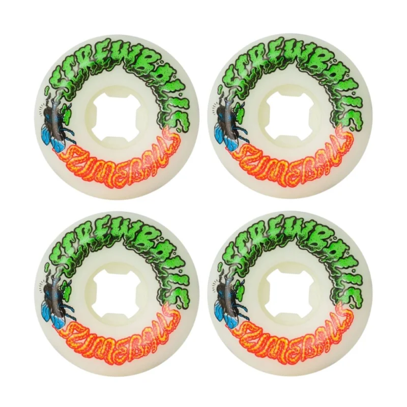 Offre Spéciale ROUES SANTA CRUZ 56MM SCREW BALLS SPEED 99A