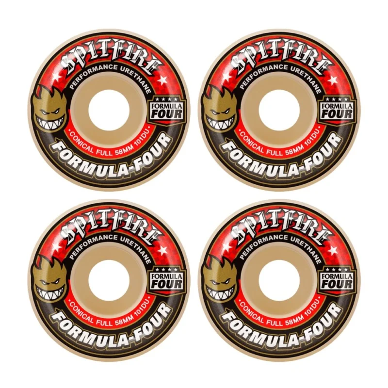 Achetez Aujourd'hui ROUES SPITFIRE F4 101A CONICAL FULL 58MM