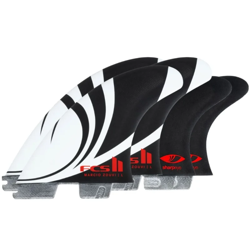 DERIVES FCS SHARPEYE PC CARBON TRI-QUAD L Quantité Limitée