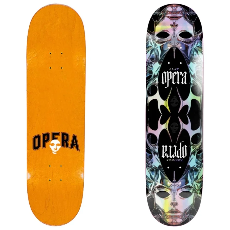 PLANCHE DE SKATE OPERA CLAY KREINER CHROME EX7 8.25‘‘ Dernier Modèle