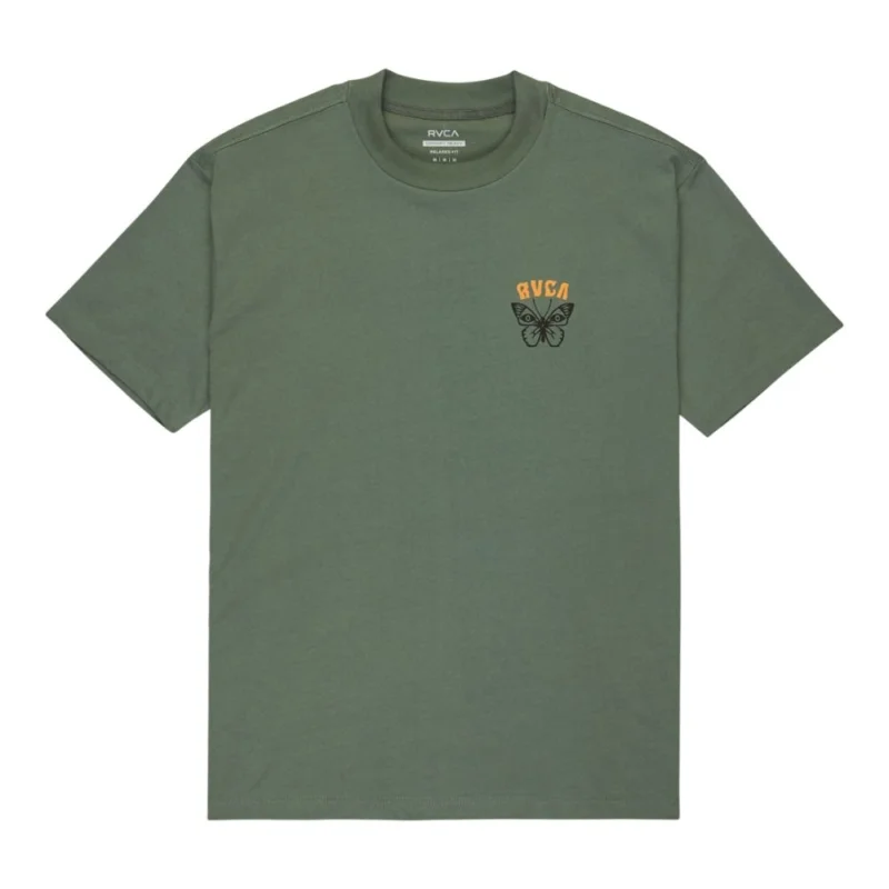 Promotion Saisonnière T-SHIRT RVCA BUTTERFLY POSTER